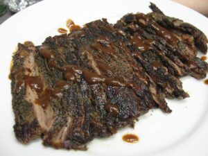 burnt steak 